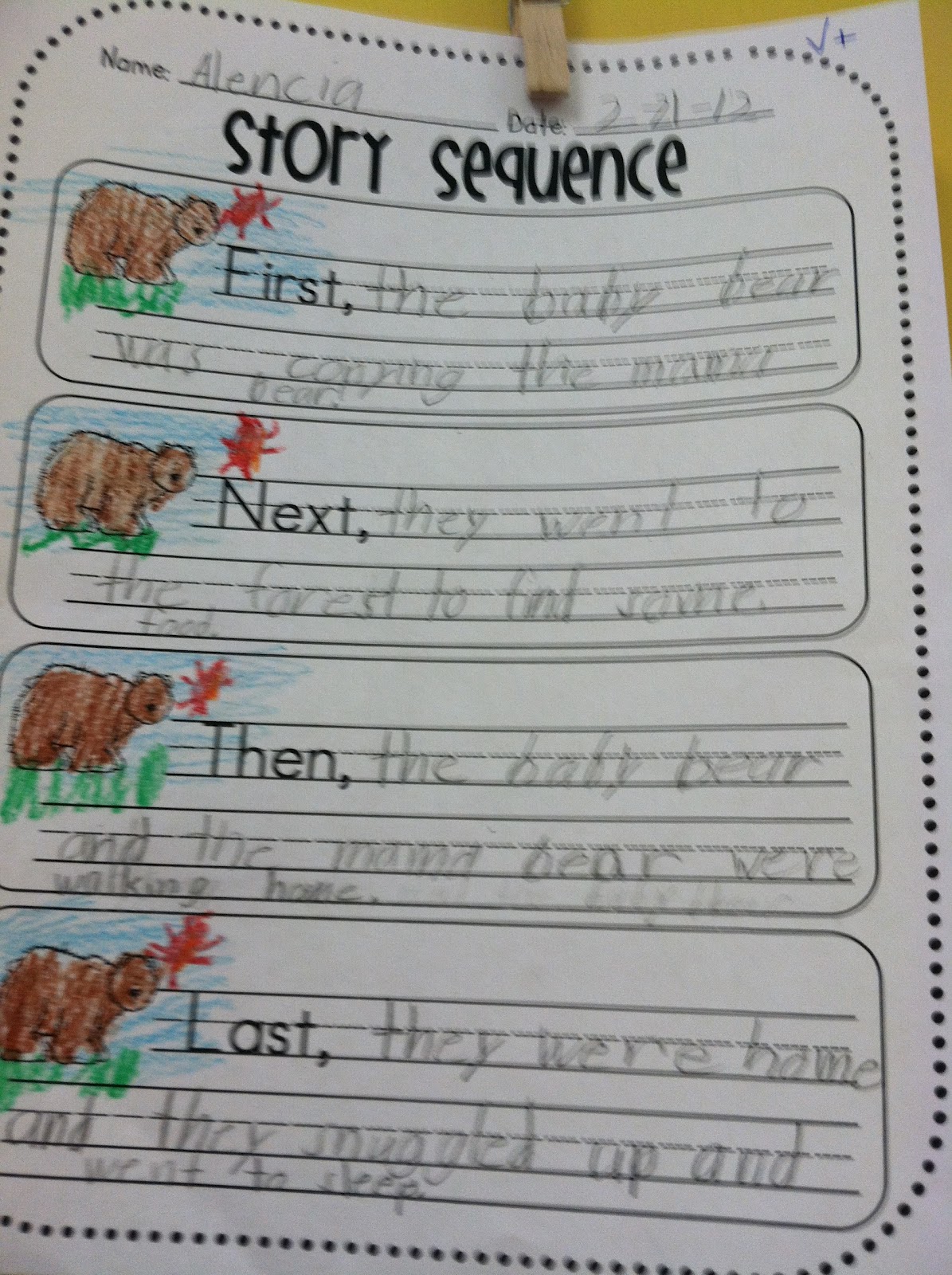 First Grade Fabulous Fish Lost! Sequencing, Multiple Meanings, ook Words