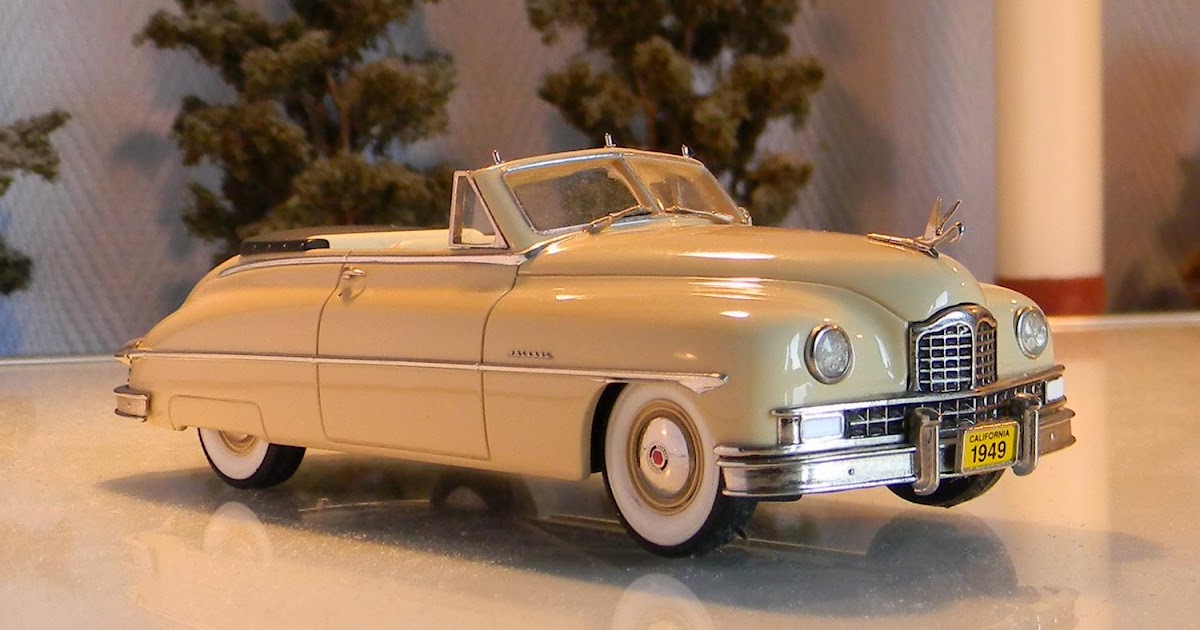 Voitures américaines 1/43 Motor City USA MC53 Packard convertible 1949 Arizona beige