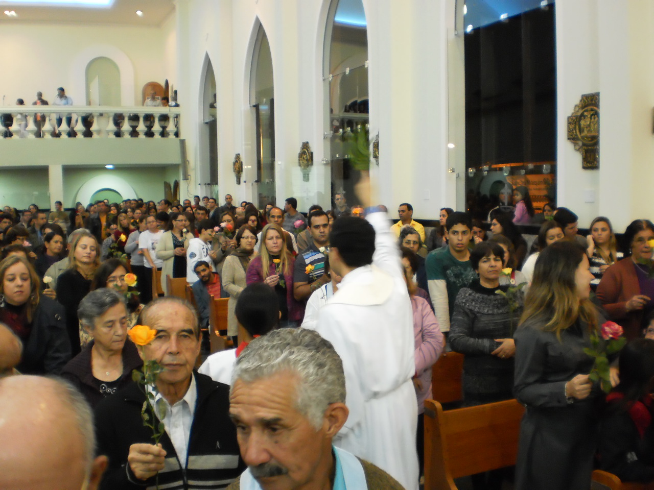 Paróquia Nossa Senhora Mãe dos Homens Primeiro dia da Novena em Honra a Nossa Srª Mãe dos
