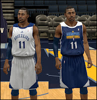NBA 2K13 Memphis Grizzlies Practice Jersey Mod