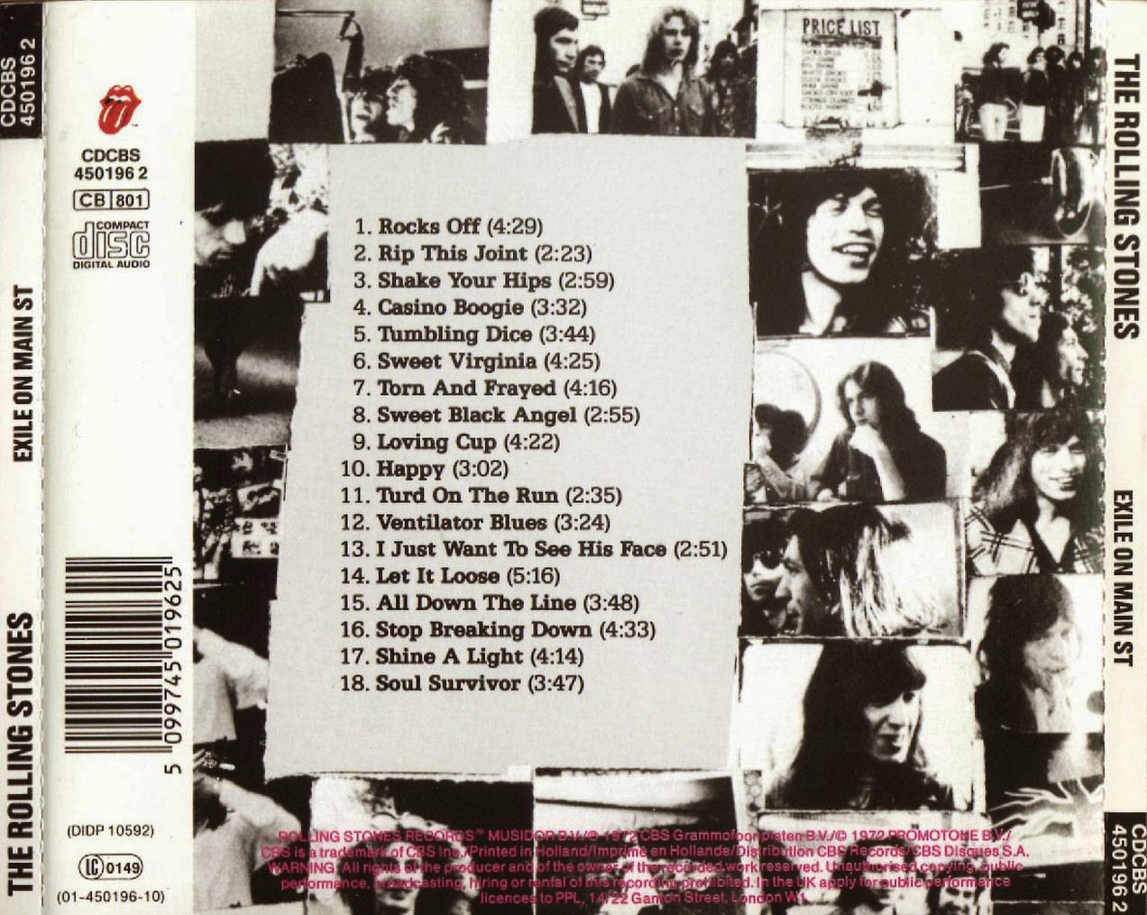 Rolling Stones - Exile On Main St at Discogs
