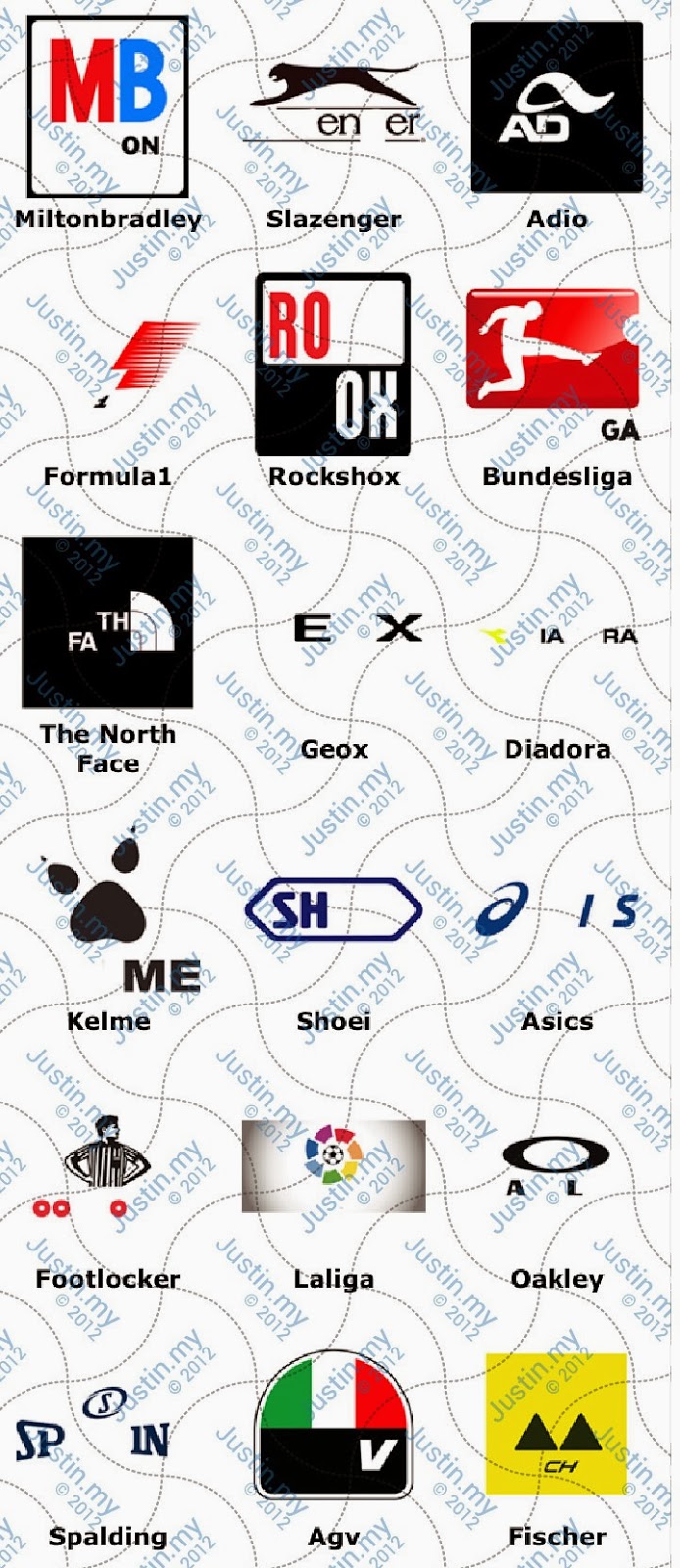 Sport Ultimate Logo Quiz Answers