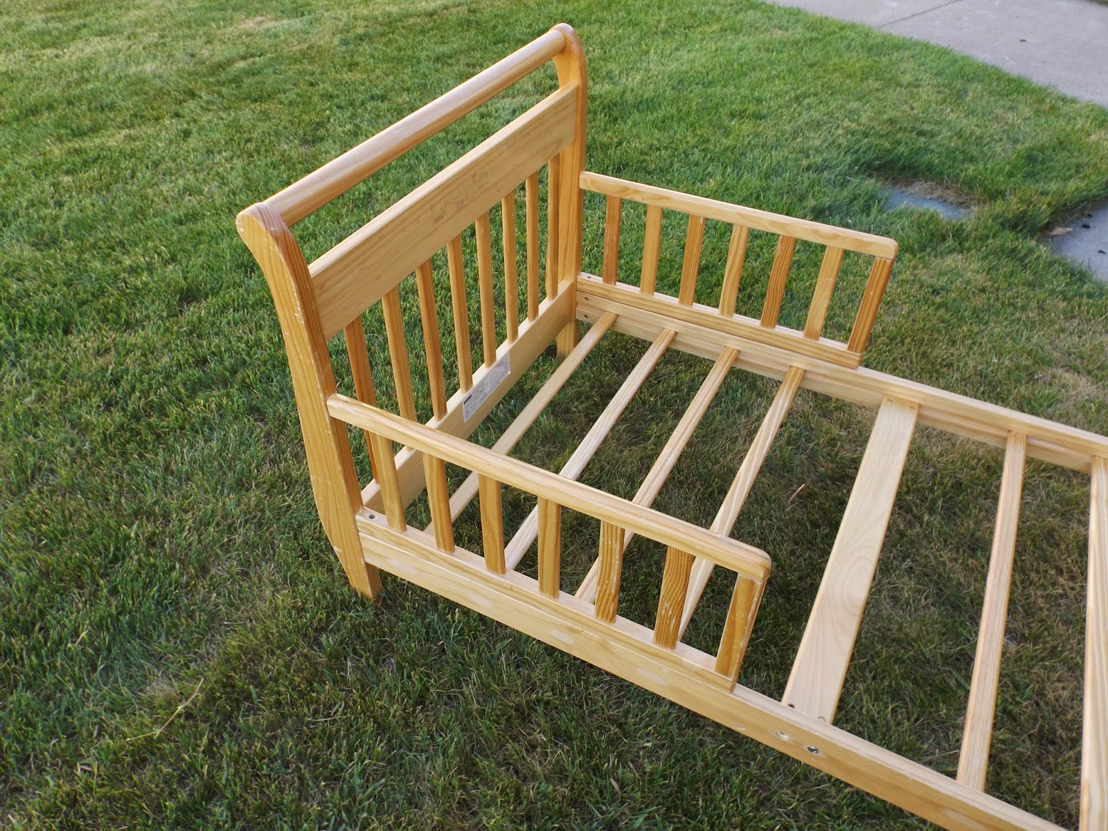 The Red Front Door Toddler bed!