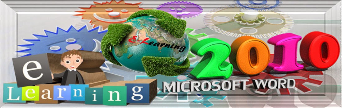 E-learning Microsoft word 2010