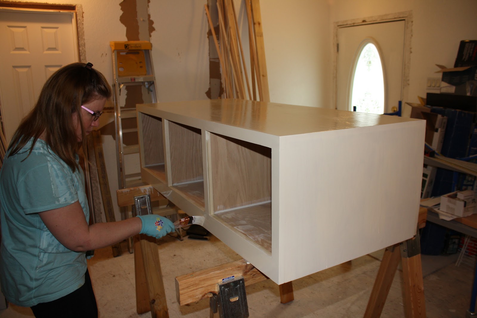 The House is Going to be Great DIY Washer Dryer Riser