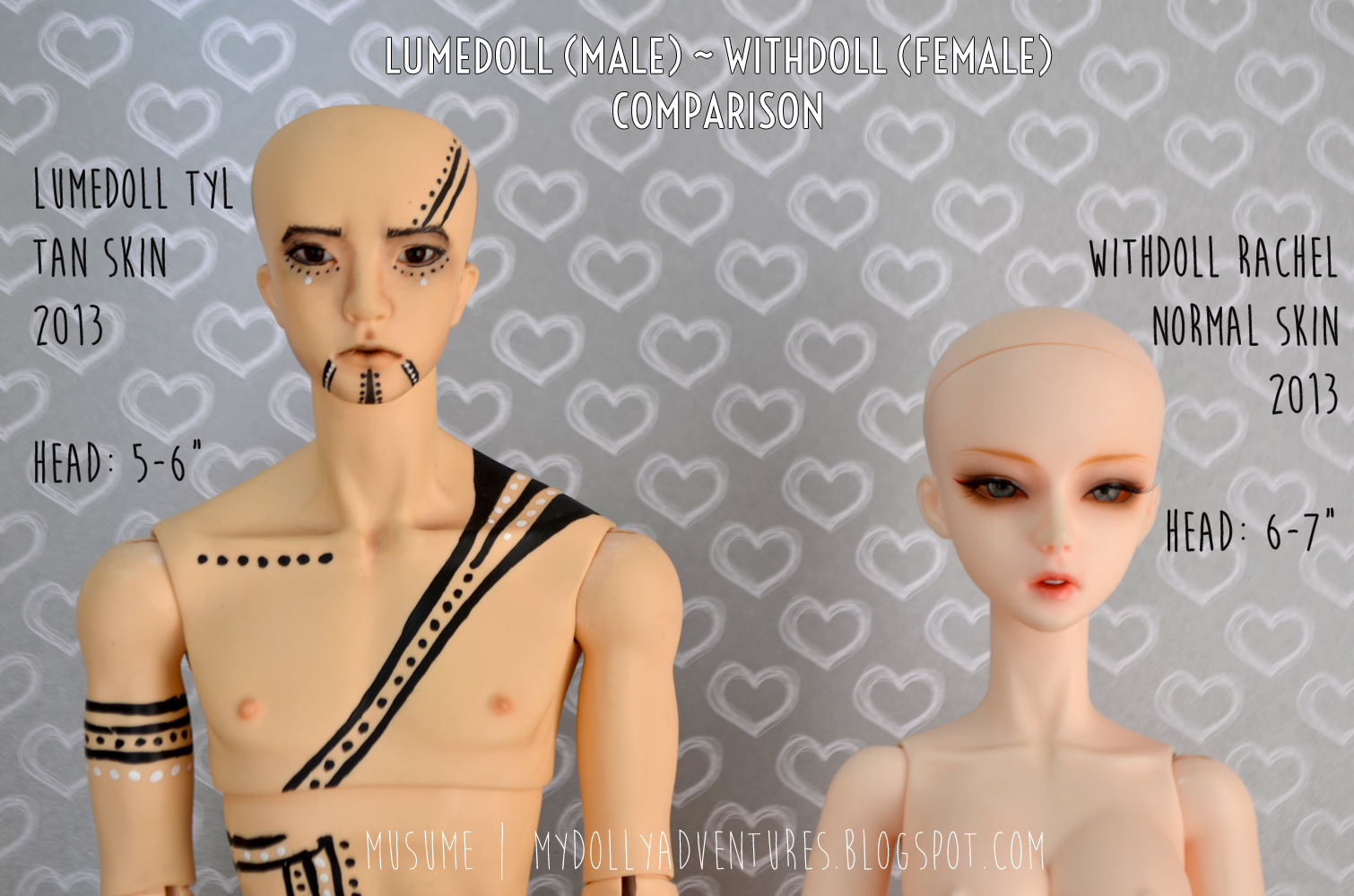 Comparison: Lumedoll and Withdoll 