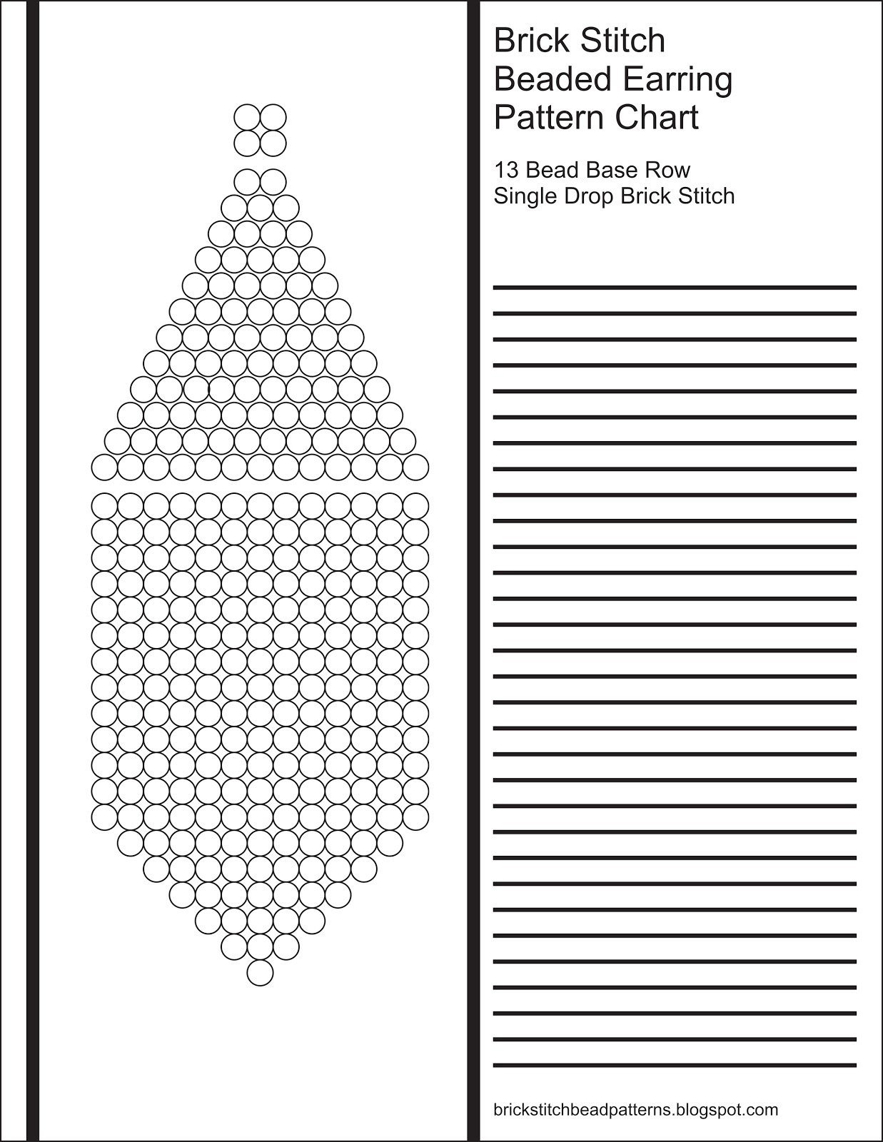 brick-stitch-bead-patterns-journal-13-bead-base-row-blank-round-beaded
