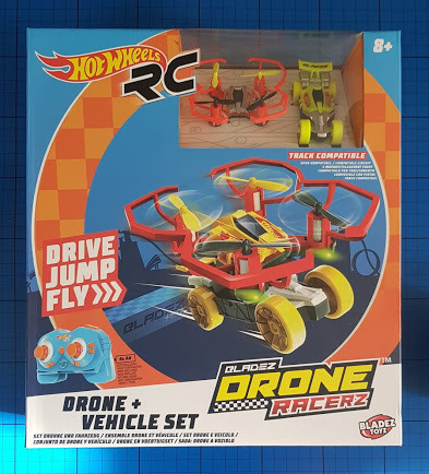 hot wheels radio control drone racer