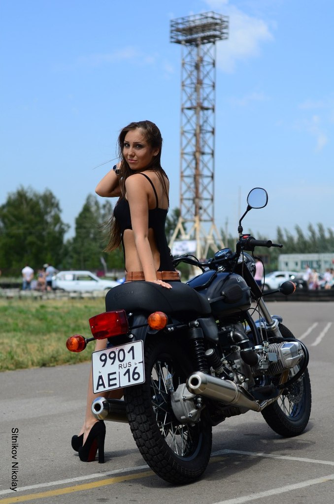 Мотоцикл Урал на козла