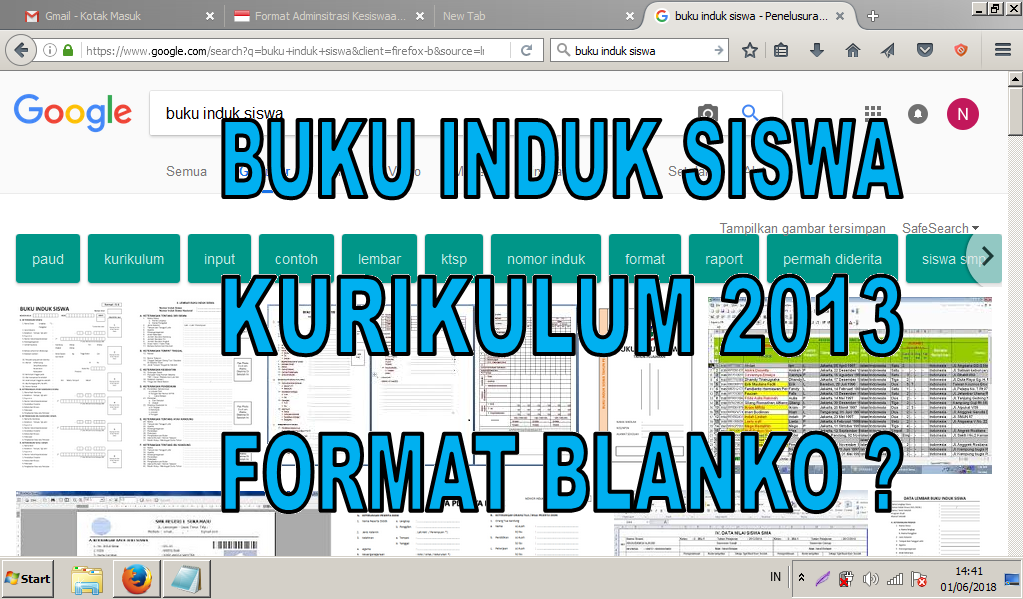 Format Buku Induk Siswa Kurilum 2013 ? deuniv