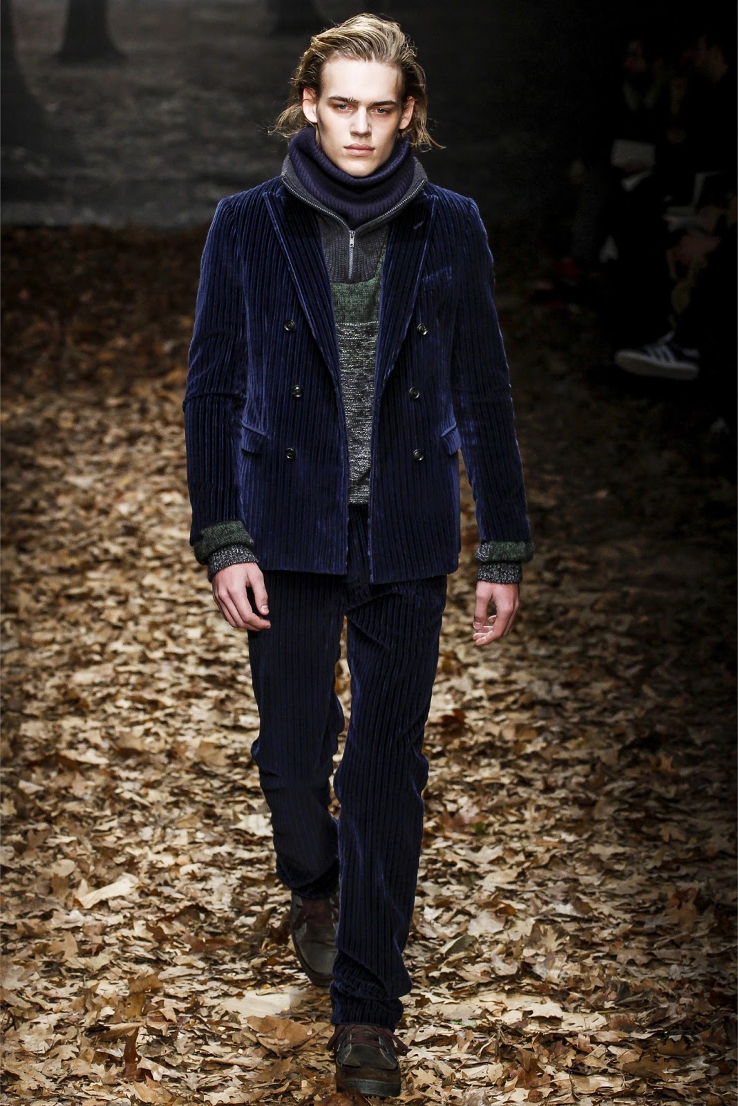 Male Model Otaku: Clement Chabernaud: Trussardi Fall/Winter 2013-14 ...