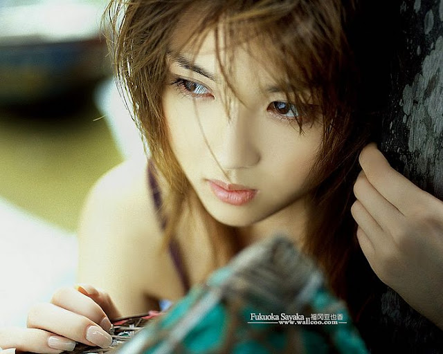 Super Model Fukuoka Sayaka Asian Girls Photos