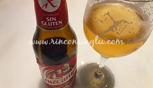 cerveza sin gluten cruzcampo