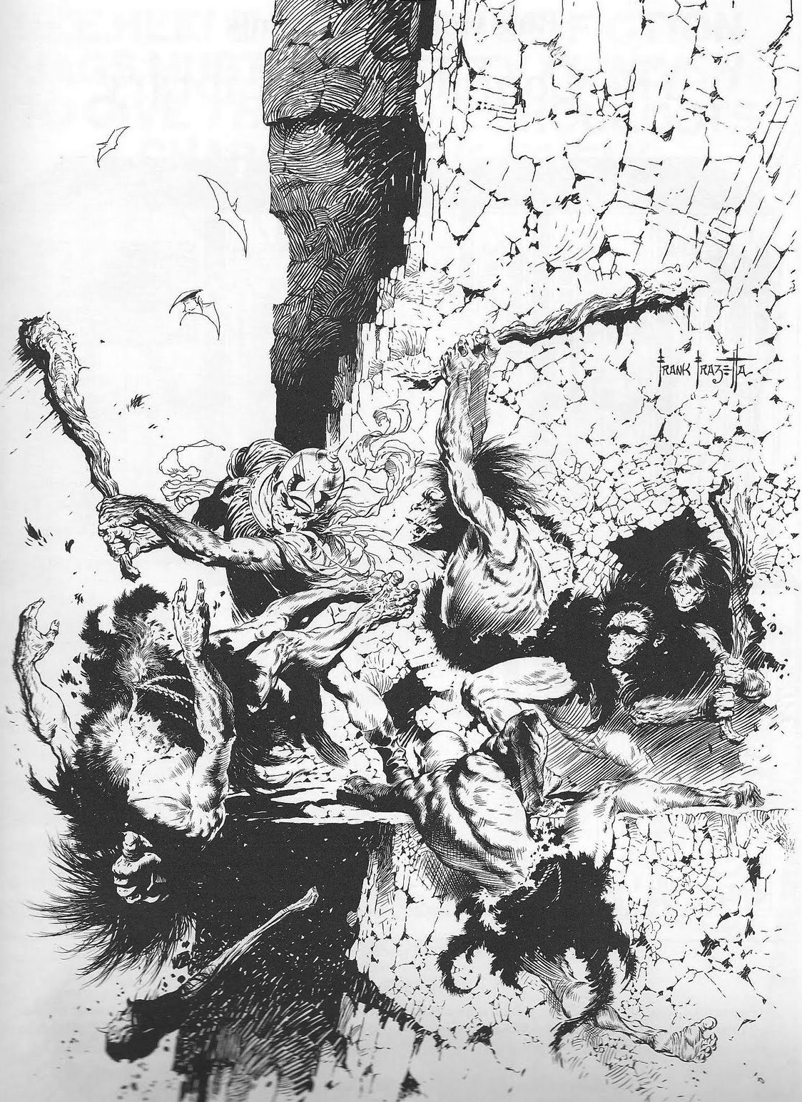 Cap'n's Comics Weird ScienceFantasy 29 Cover by Frank Frazetta