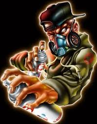 Gambar Grafiti Orang Milok Arini Gambar