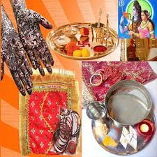 karwa chauth thali karwa chauth thali