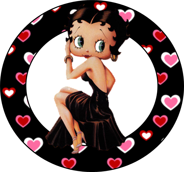 Betty Boop Free Printable Mini Kit with Hearts. Oh My Fiesta For Ladies!