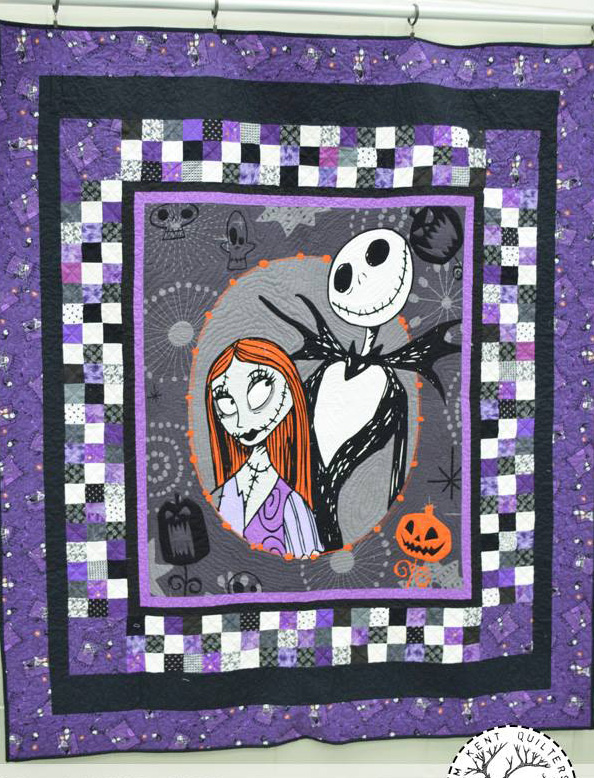 Crafty Violet's Chaos The Nightmare Before Christmas Quilt