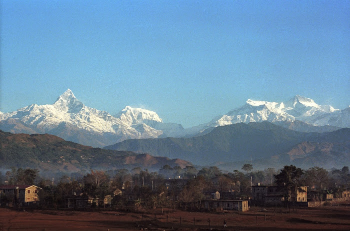 Népal, Pokhara, Annapurna, © L. Gigout, 1990