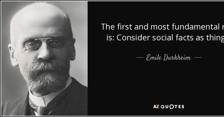 Fakta Sosial oleh Emile Durkheim Memainkan Peran