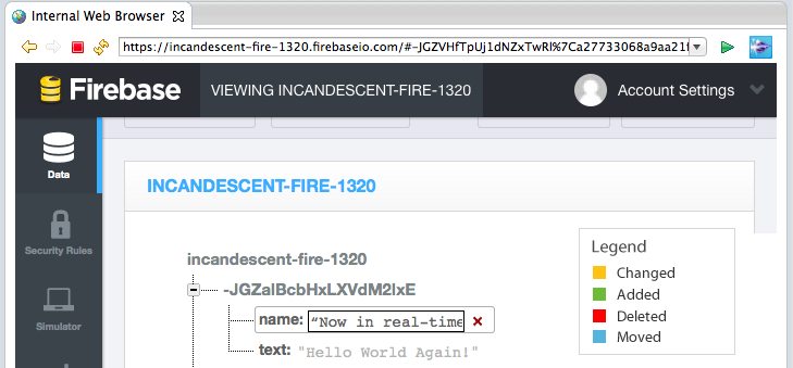 Dinis Cruz Blog: Using Firebase to sync data with a webpage (via ...