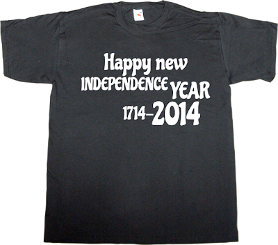 catalonia independence freedom 2014 1714 t-shirt ephemeral-t-shirts happy