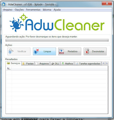 AdwCleaner Limpar