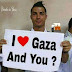 Ronaldo, Cinta, dan Palestina