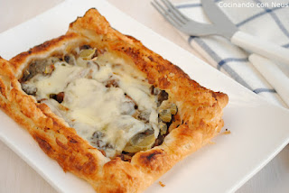Tartaleta de alcachofas y setas Tartaleta de alcachofas y setas