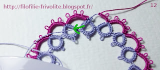 Tutoriel arceau double crochetage split chain