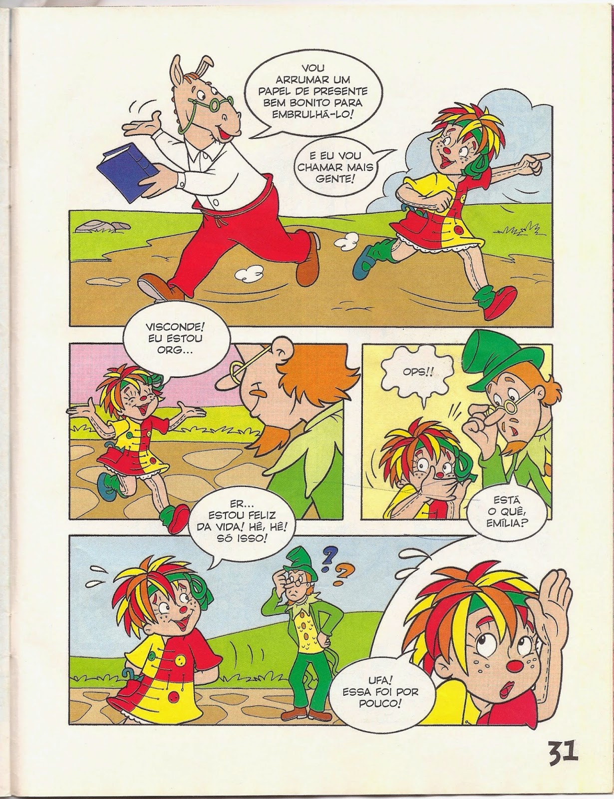 Pablog do Sítio do Picapau Amarelo Quadrinhos Pablog do Sítio do Picapau Amarelo Quadrinhos