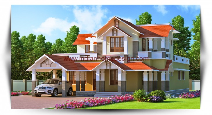 Kerala Traditional Style Meets The Modern Home Design Concept