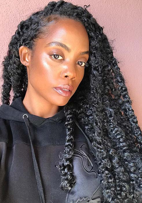 66 Unique Passion Twists Hairstyles Ponytails 2019 For Black Girls
