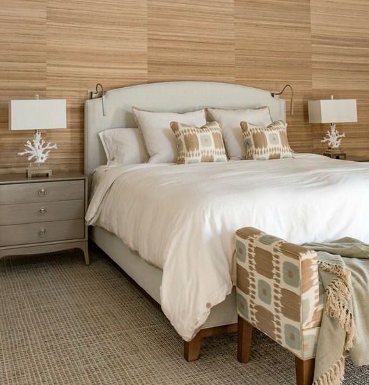 Neutral White & Beige Coastal Bedrooms with a Modern Flair