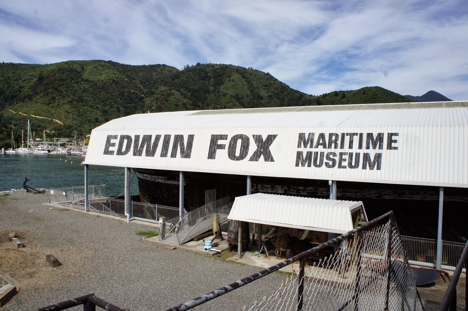 Sightseeing in New Zealand The Edwin Fox Maritime Museum in Picton Vikingess Voyages