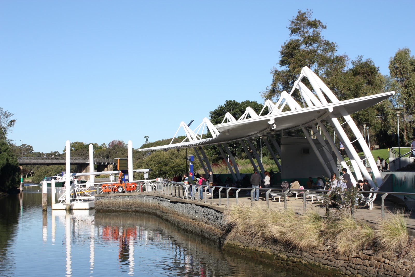 Sydney City and Suburbs Parramatta, ferry wharf