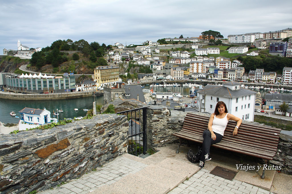 Vistas de Luarca desde la Capilla de San Roque