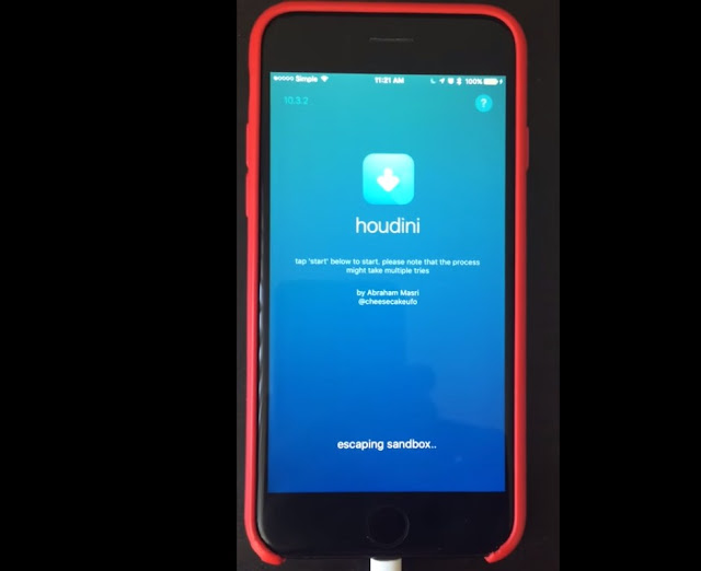 Houdini Is "Semi-Jailbreak" for iOS 10.3.2 which lets you install tweaks, themes without a full jailbreak