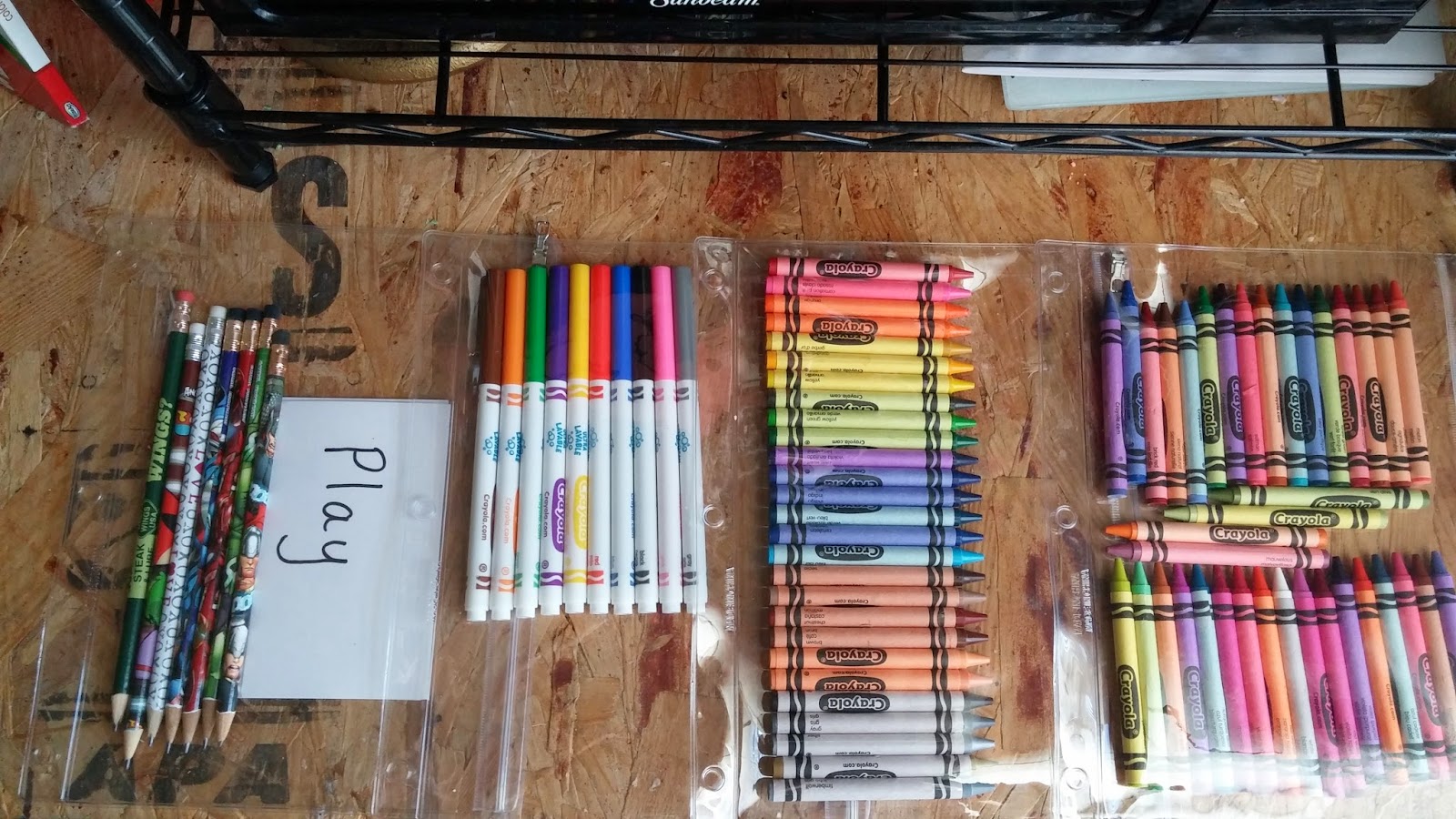 Time Out for Mommy DIY Traveling Art Supplies Book