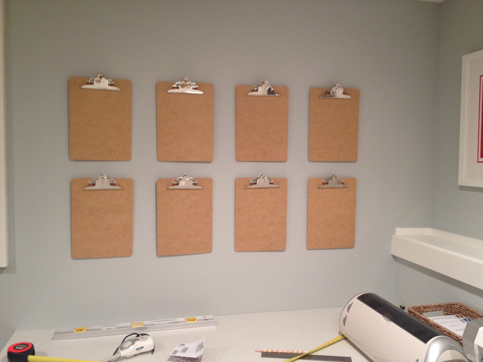 Cora Anne Designs Clipboard Wall