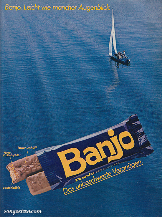 vongestern Blog Werbung des Tages Banjo (1980)
