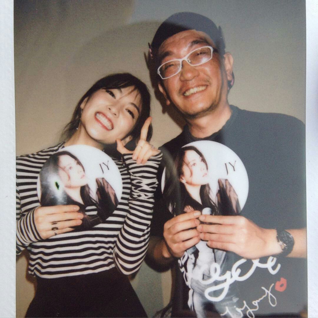 오늘자 강지영 팬들이랑 | 인스티즈