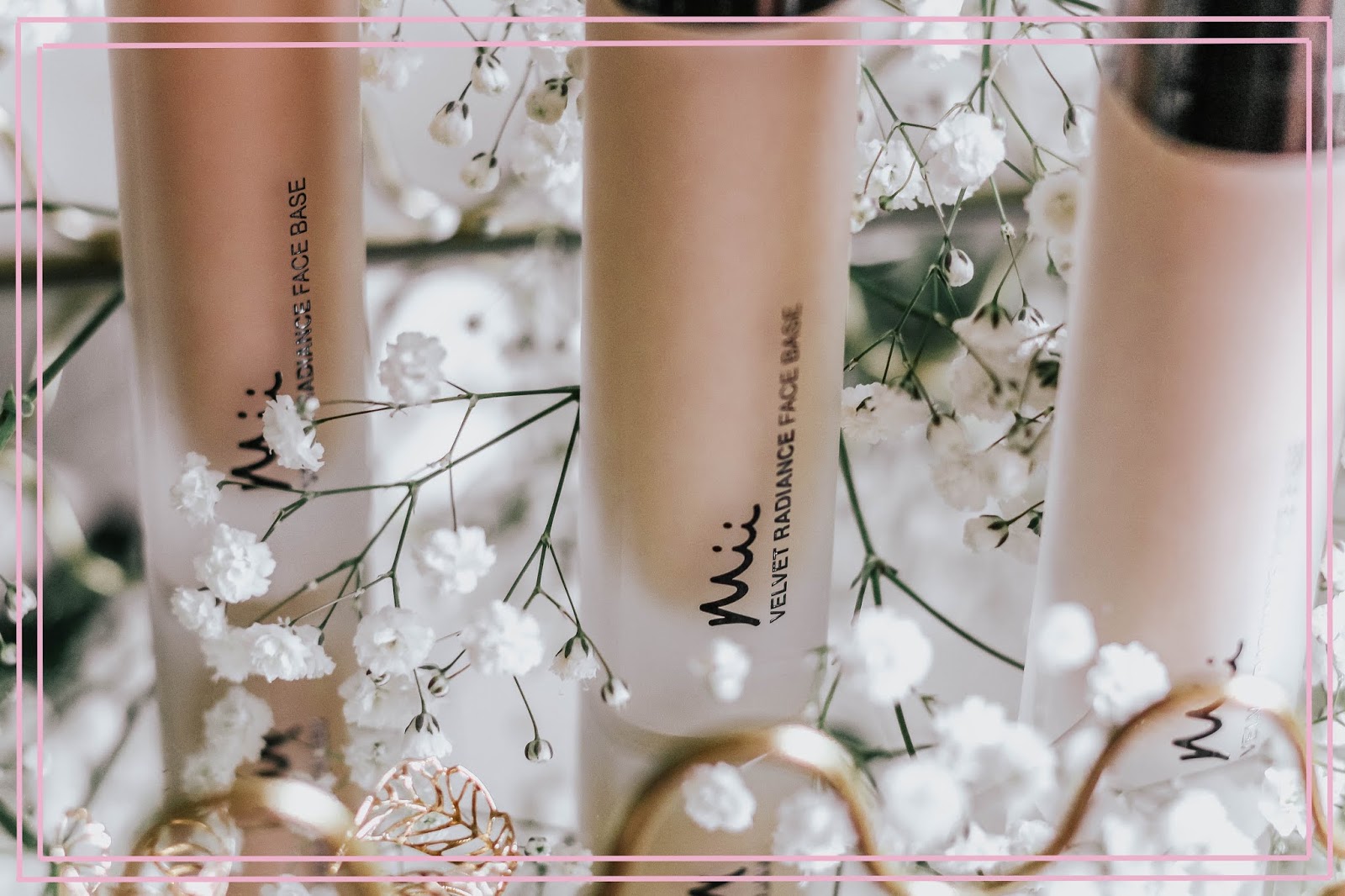 Mii Cosmetics Velvet Radiance Review Mii Cosmetics Velvet Radiance Face Base Beauty Blog Review