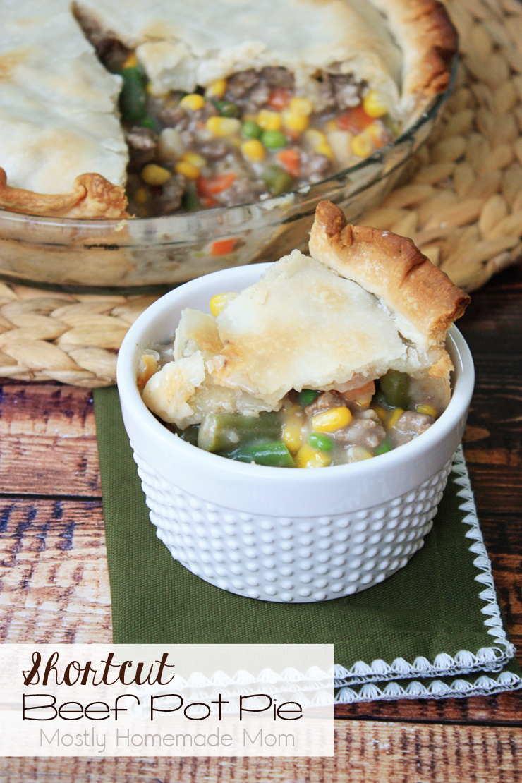 Shortcut Beef Pot Pie Mostly Homemade Mom