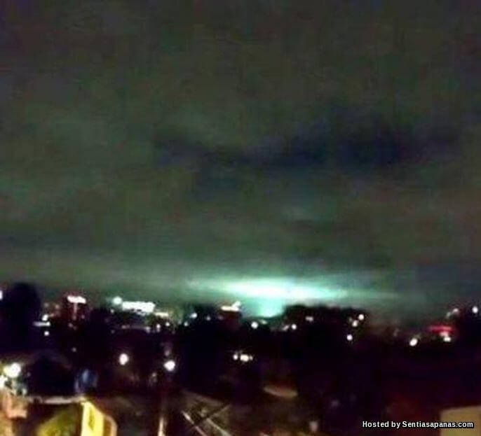 Earthquake Lights Fenomena Cahaya 'UFO' Ketika Gempa Bumi