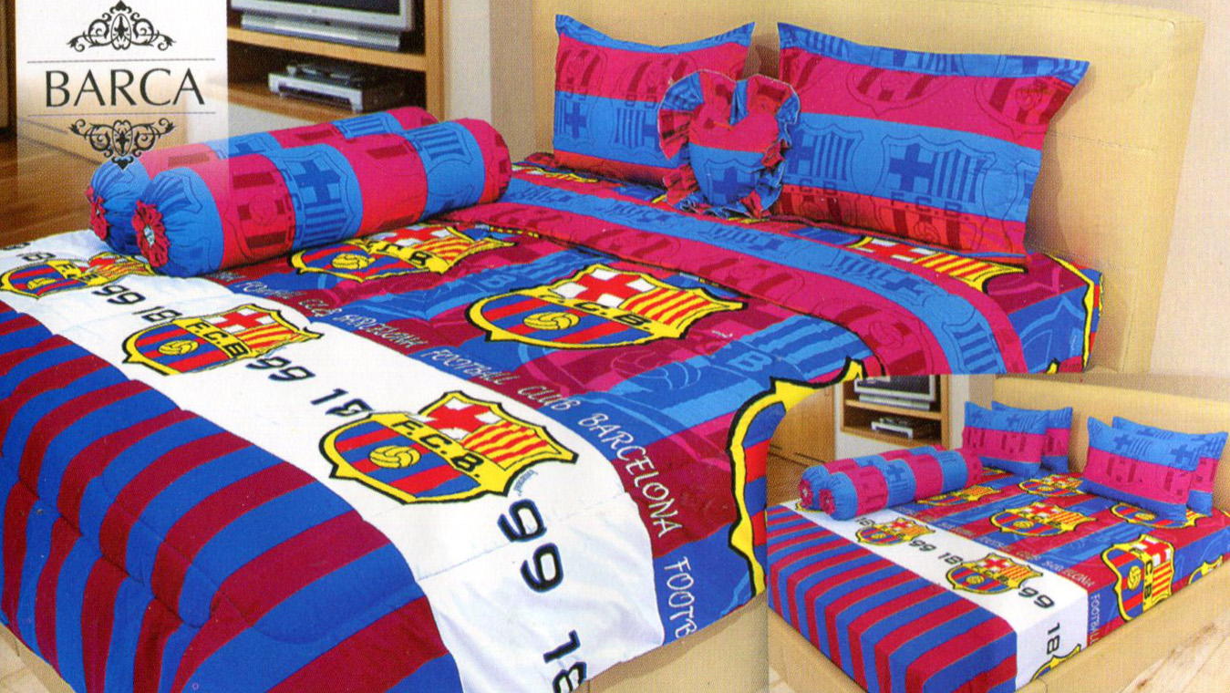 Jual Sprei Polos Katun CVC Distributor Grosir Sprei