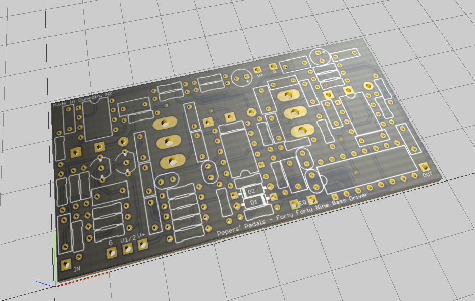 Pepers' Pedals: A brief guide into tracing out a PCB to convert to
