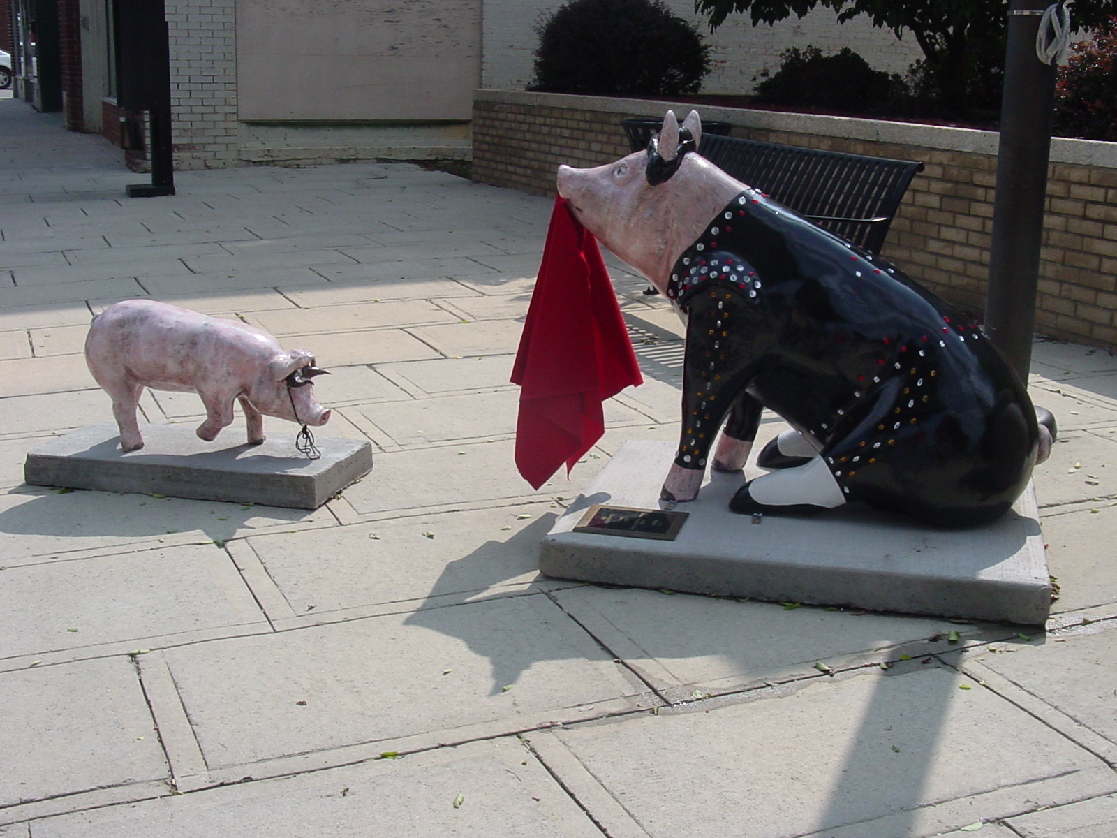 Mitchells on the trail Lexington North Carolina Pigs Part 3