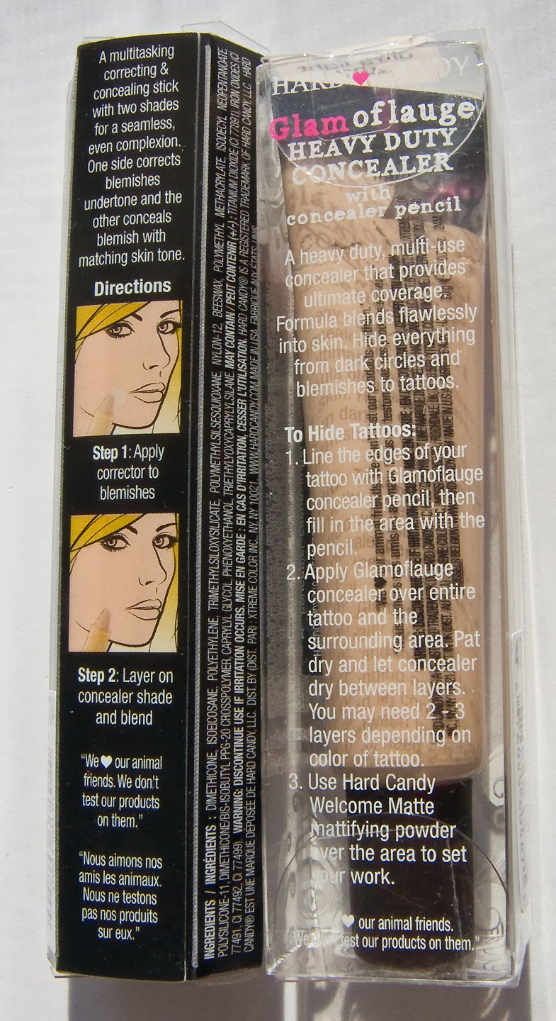 WARPAINT and Unicorns Hard Candy Glamoflauge Lite Duo Concealer and