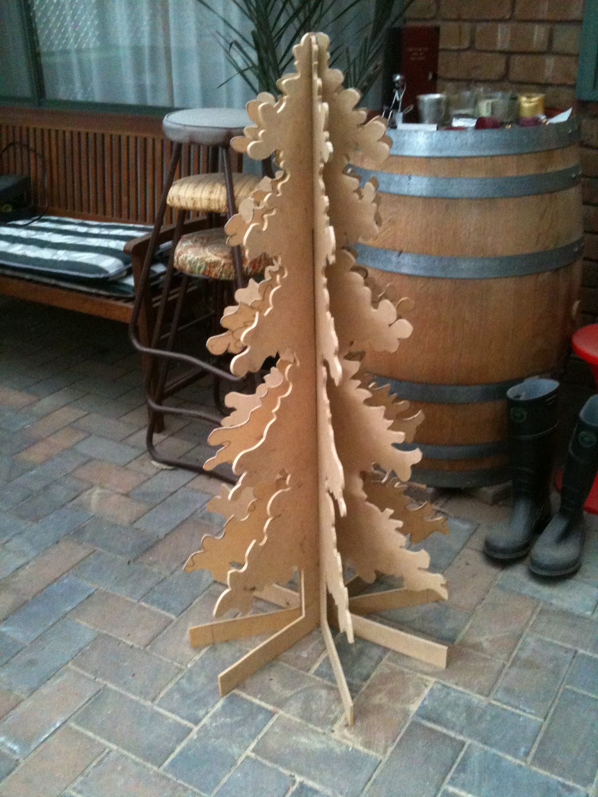 little adelaide kate diy flat pack christmas tree